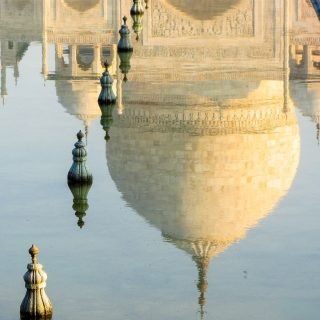 Reflections of the Taj Mahal