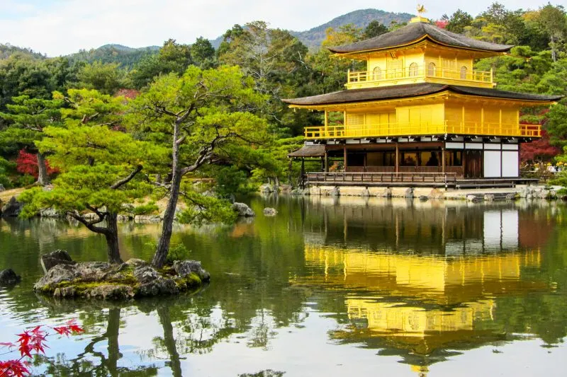 The Golden Temple of Kyoto, Japan