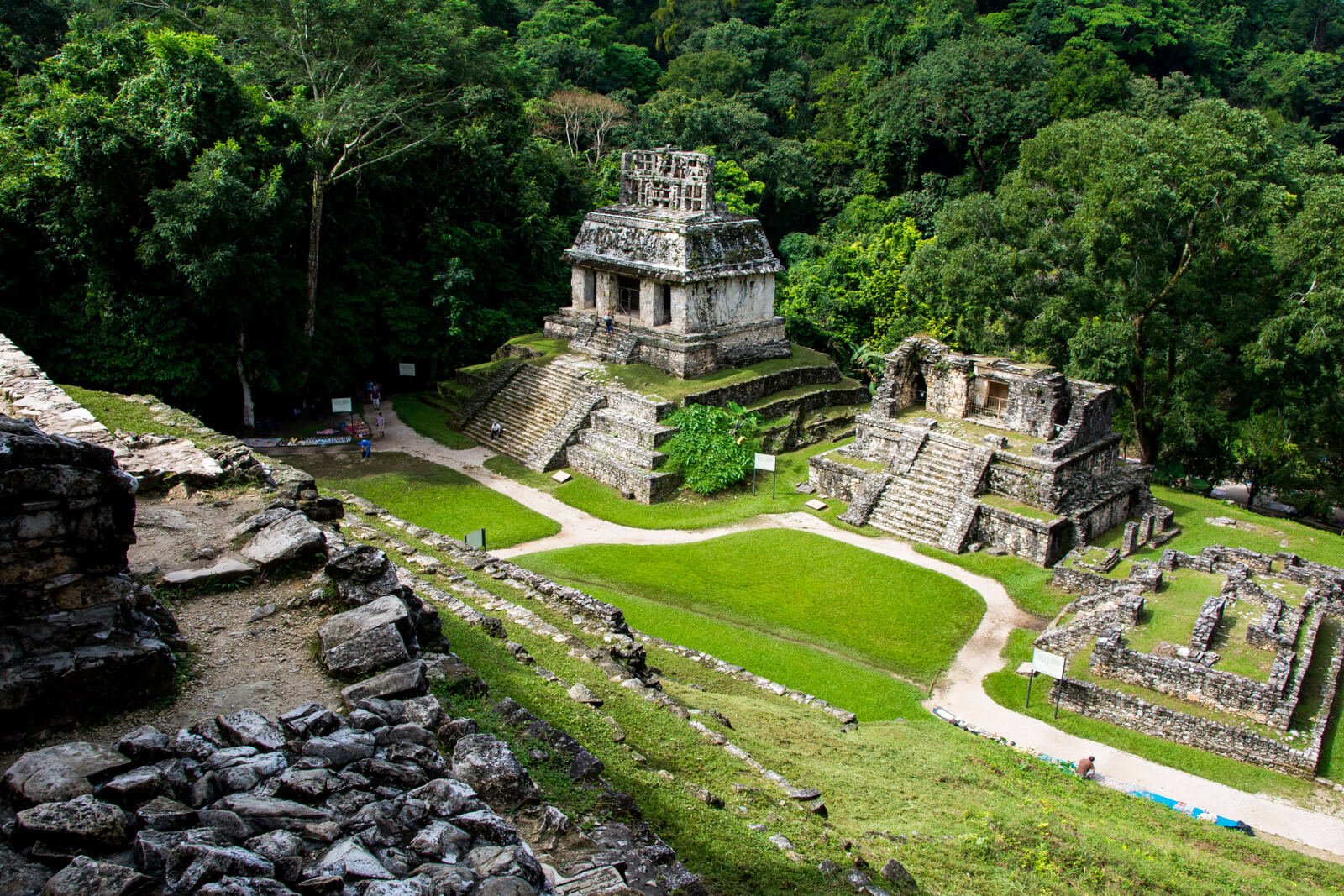 The view from the Temple of the Cross