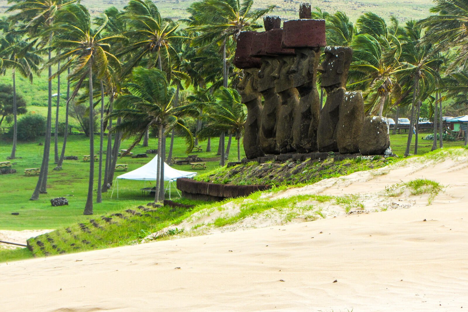 Moai heads and more moai heads