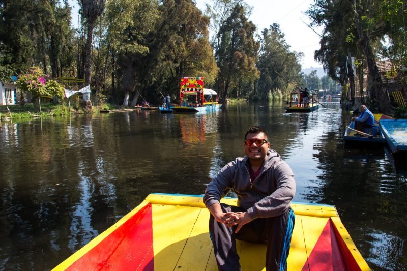 The Man of Wonders at Xochimilco