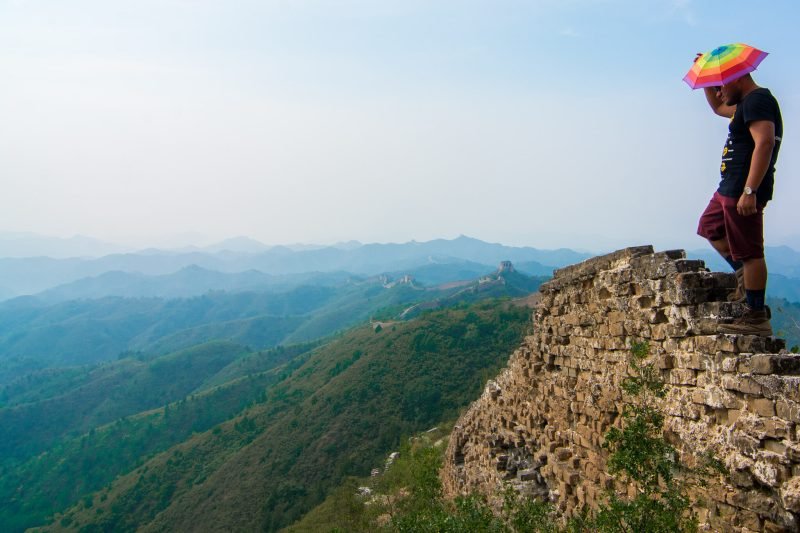 The Man of Wonders at the Great Wall