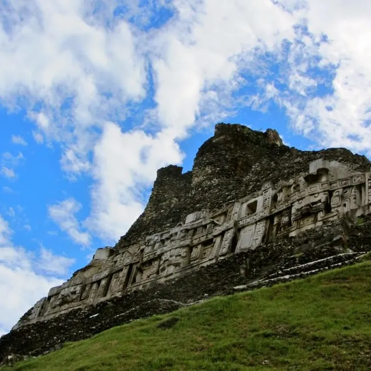 The main temple at Xunantunich