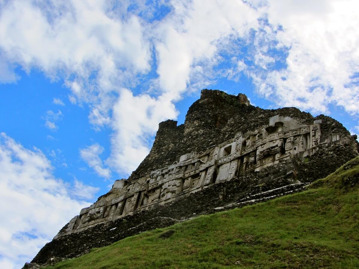 The main temple at Xunantunich