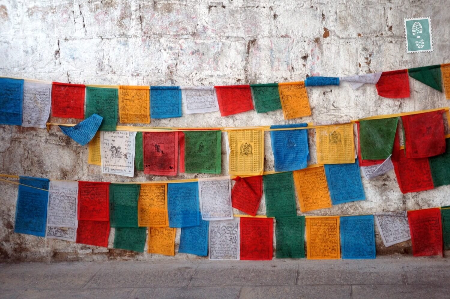 Tibetan flags