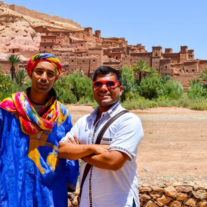 Hanging out with my Bedouin Bro at Ait Benhaddou