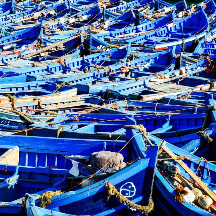 The Funky Boats of Essaouira