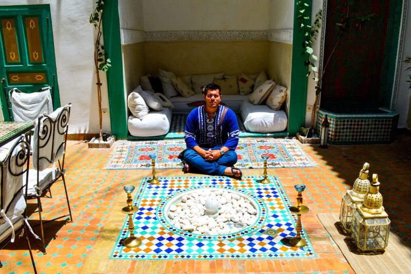 The Man of Wonders at the Riads of Marrakesh