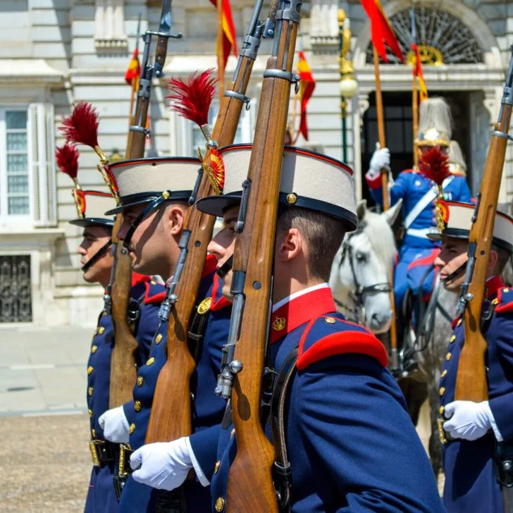 The Royal Guards of Spain