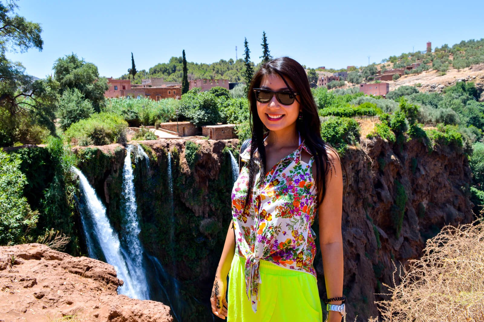 The natural beauty of the Ouzoud Waterfalls