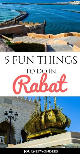 Rabat, the Royal Capital of Morocco is often overlooked in most itineraries. Here's 5 wonderful things to do and see in Rabat, Morocco. #Rabat #Morocco #Travel #NorthAfrica