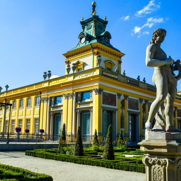 The Baroque Wilanow Palace of Warsaw