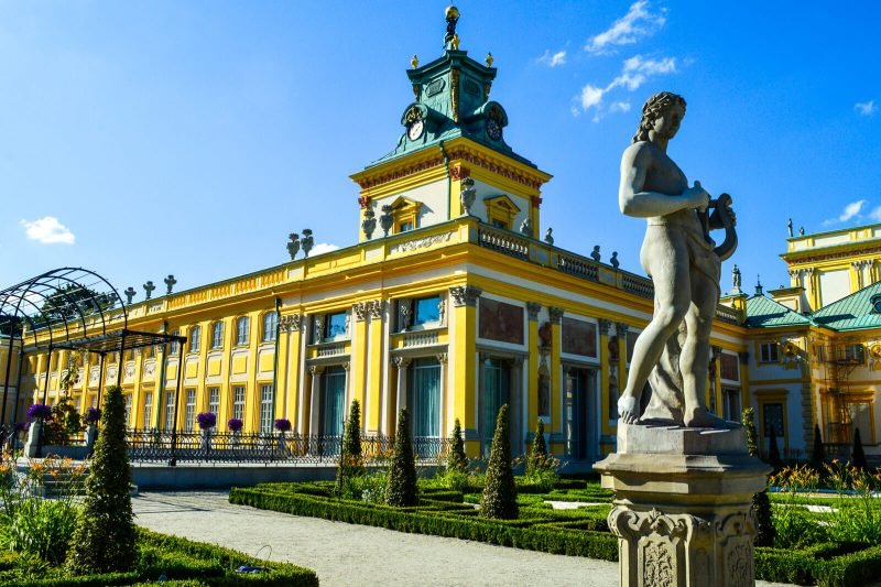 The Baroque Wilanow Palace of Warsaw