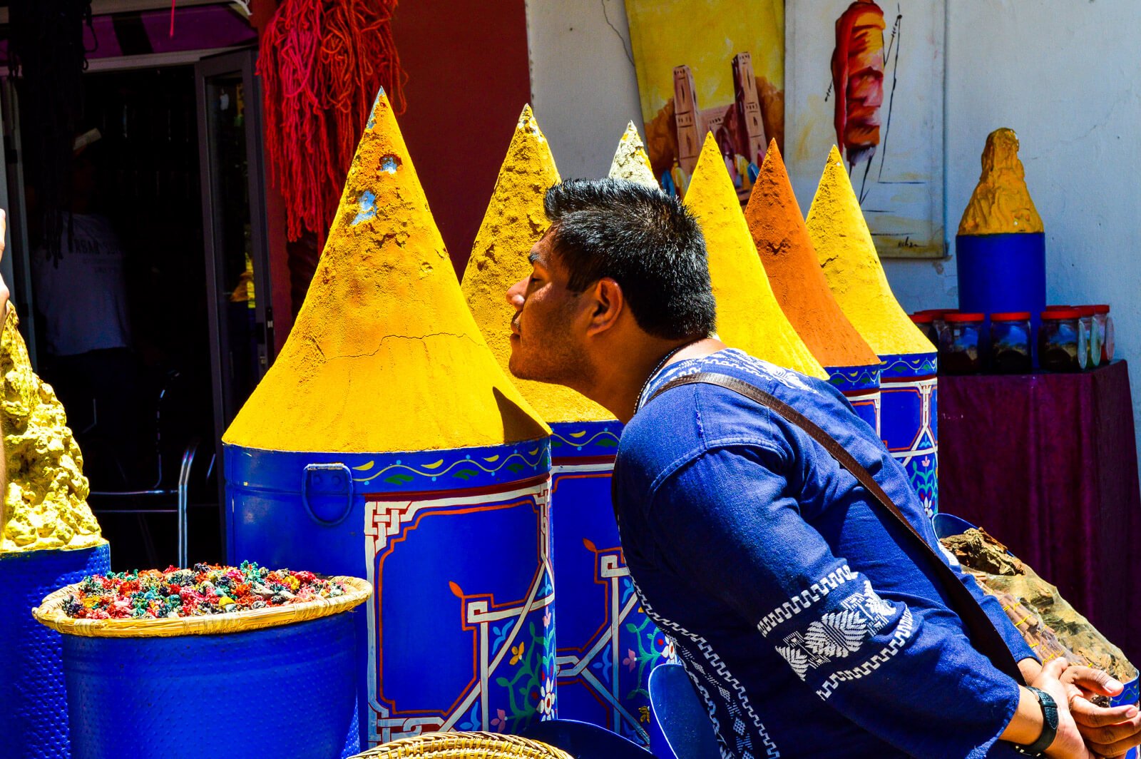 Trying out the spices of Morocco