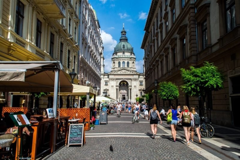 Self guided walking tour of Budapest