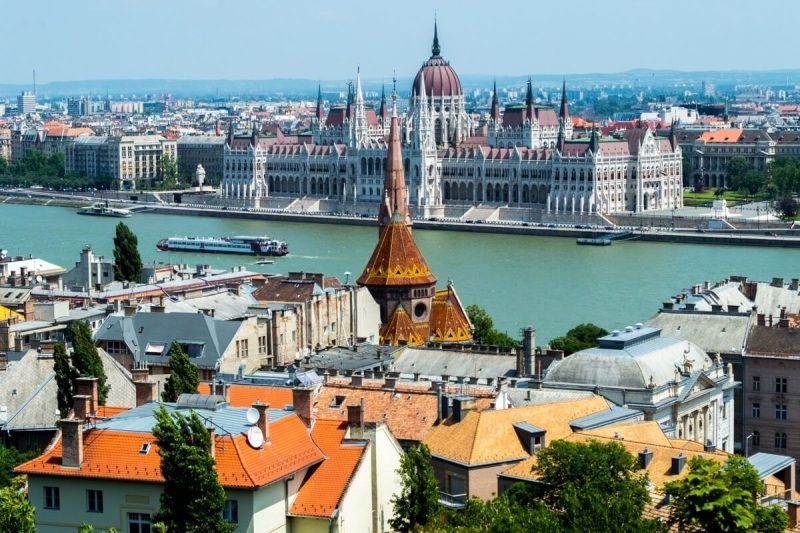 Self guided walking tour of Budapest
