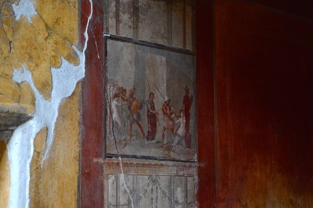 Paintings at Pompeii