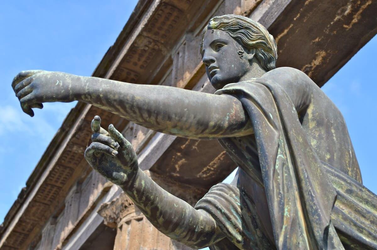 Statue of Apollo, God of the Sun
