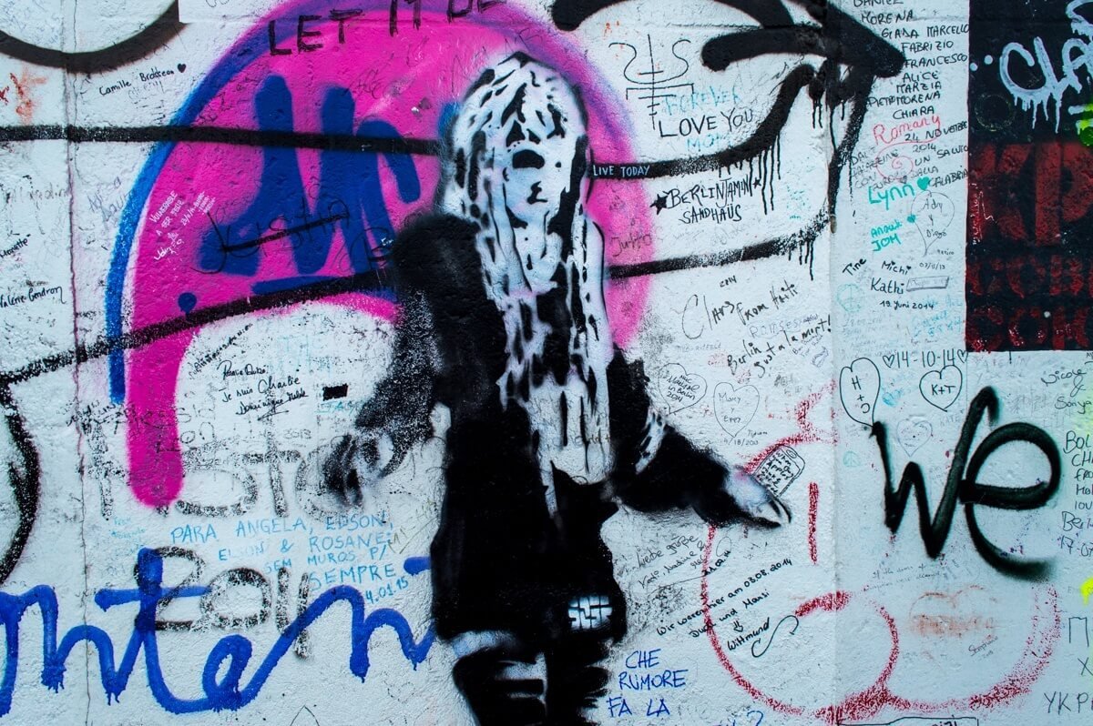 Street Art at the Berlin Wall 6