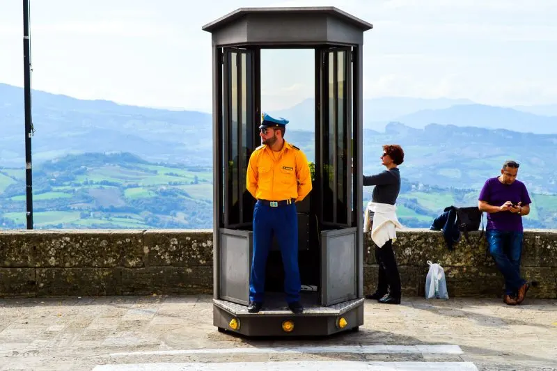The Guards at San Marino