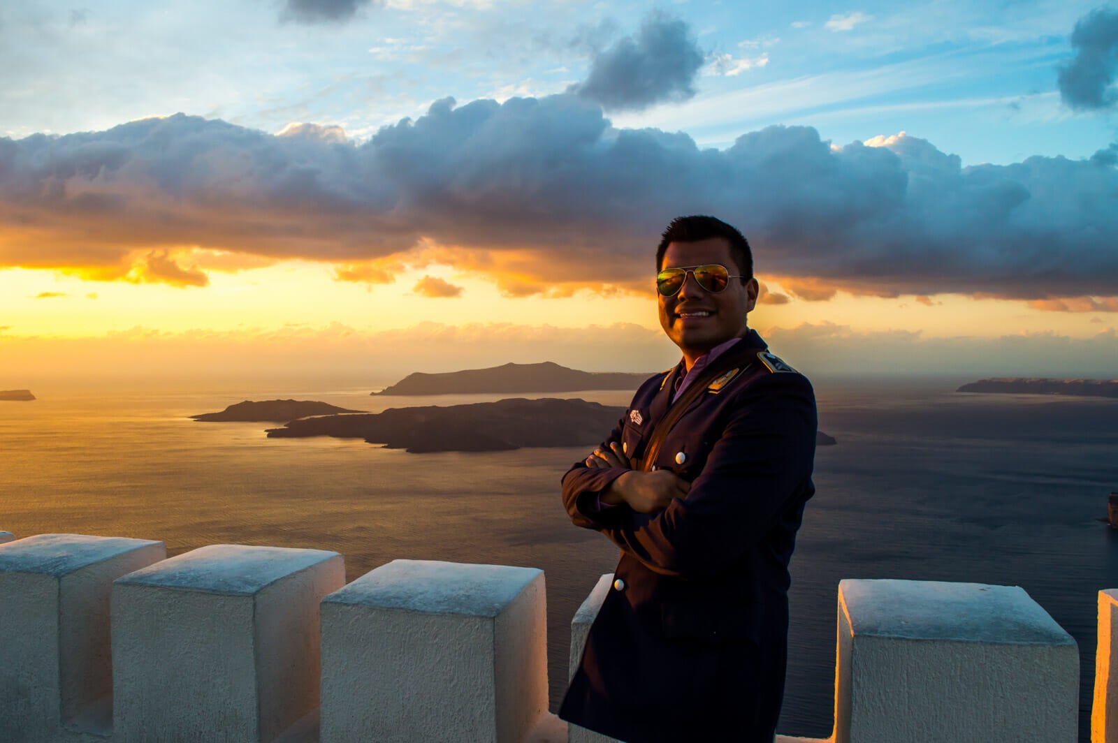 How NOT to celebrate Halloween at Santorini