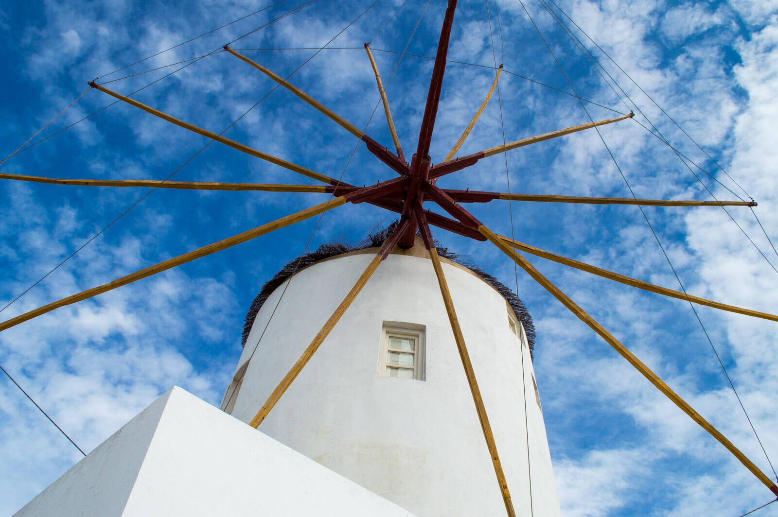 The Windmills of Santorini
