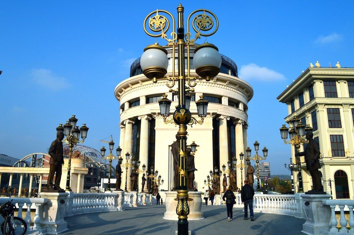 The sculptures of Skopje