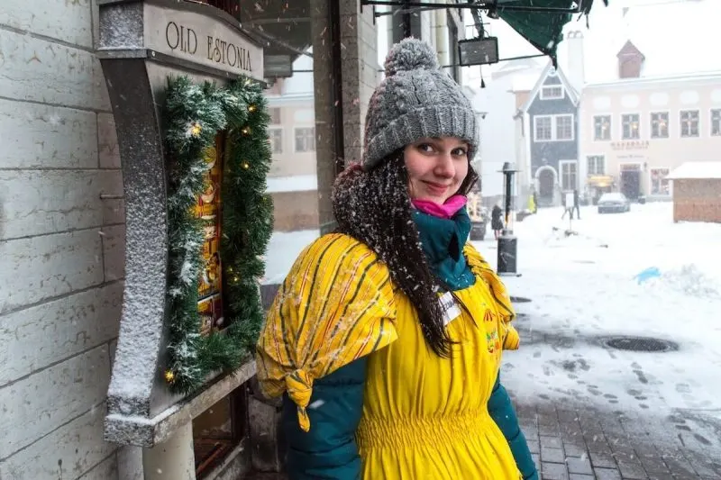 Beautiful Estonian women in Tallinn