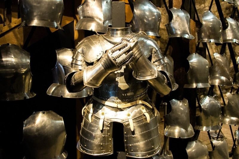 Henry the VIII armor at the Tower of London