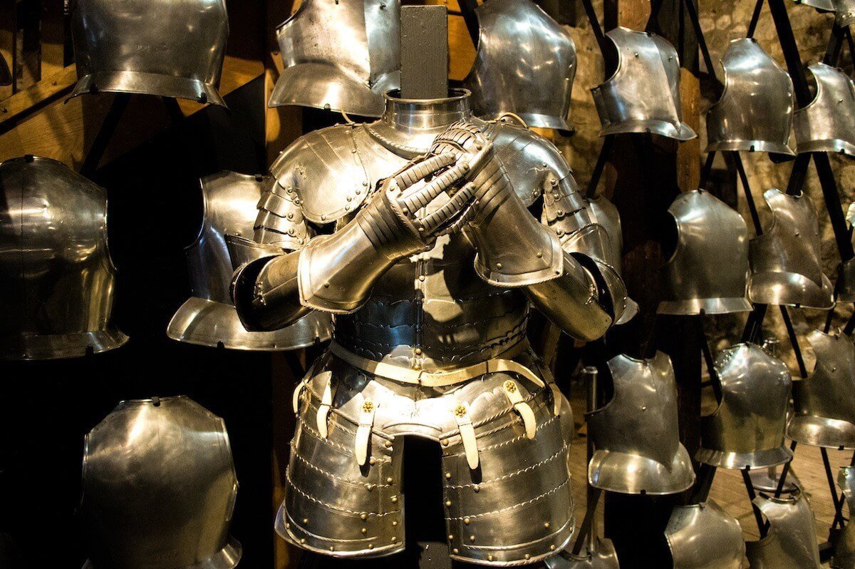 Henry the VIII armor at the Tower of London