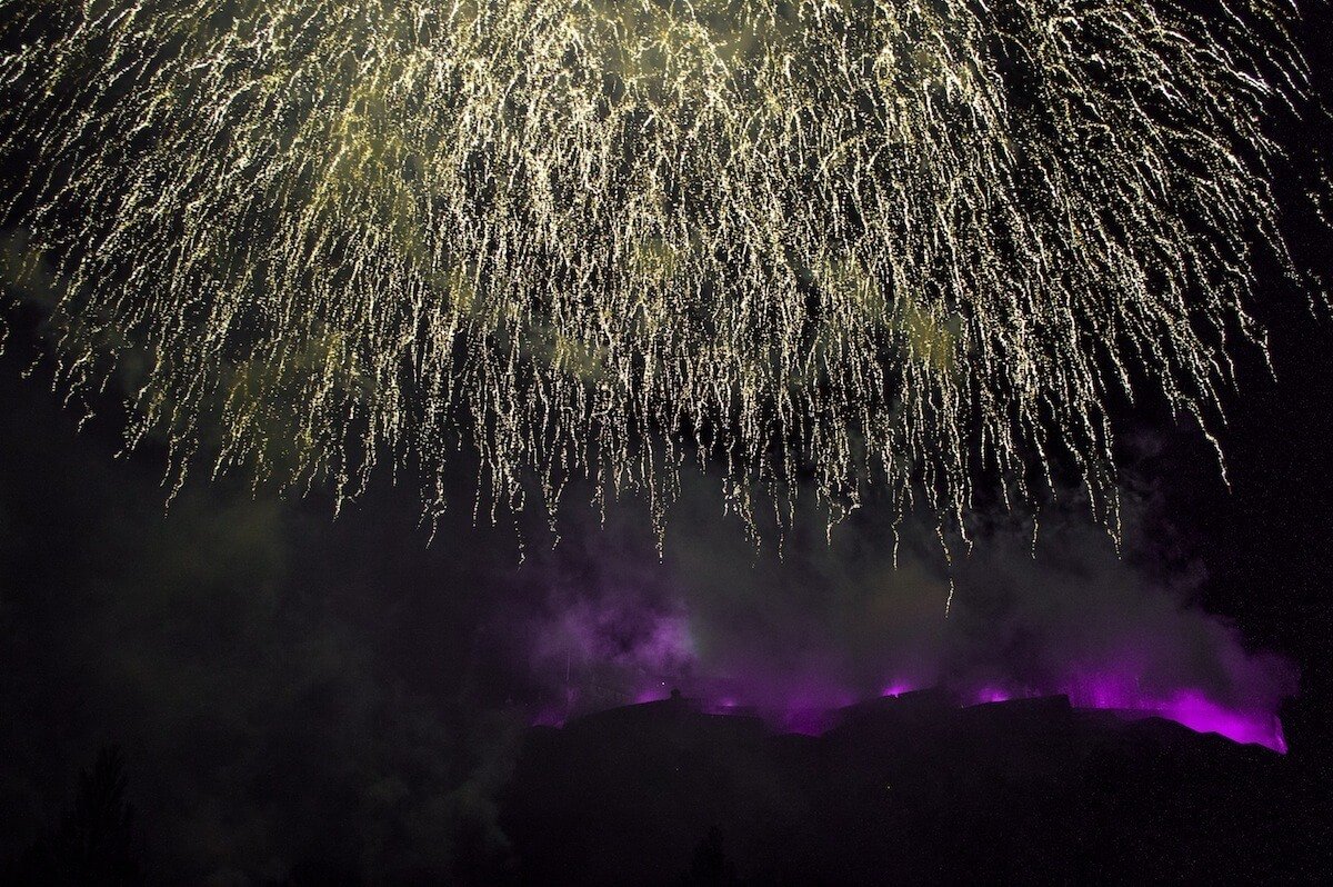 The Rain of Fire, Hogmanay 2015
