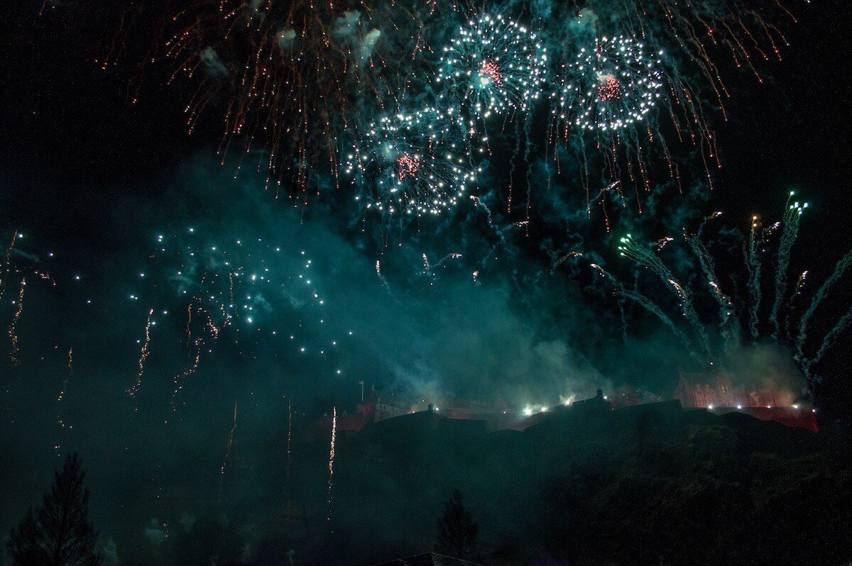 The Sky is on Fire, Hogmanay 2015