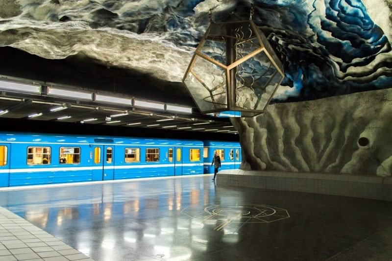 Art in the Metro of Stockholm 1