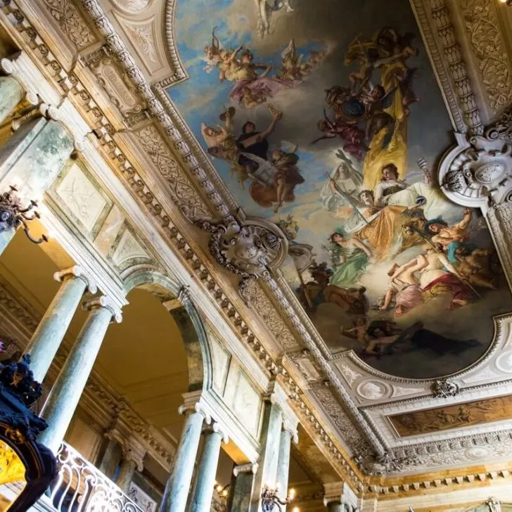 Inside of the Royal Palace of Stockholm