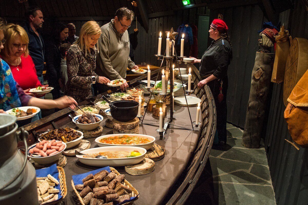 Lappish Dinner at the Starry Hut