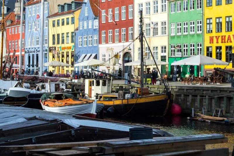 The Nyhavn cannal of Copenhagen