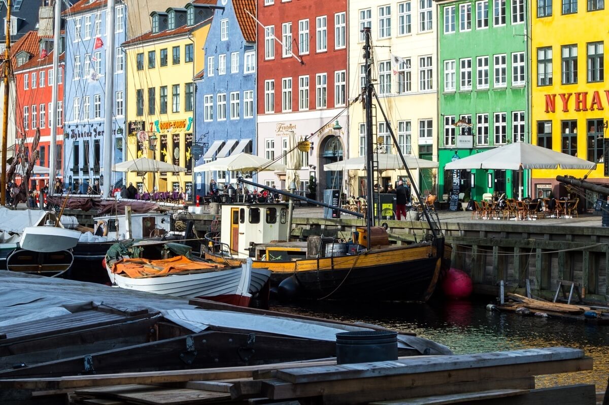 The Nyhavn cannal of Copenhagen
