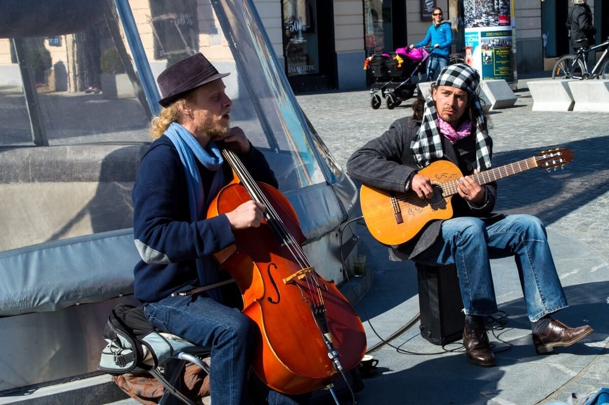 Musicians at Ljubljana