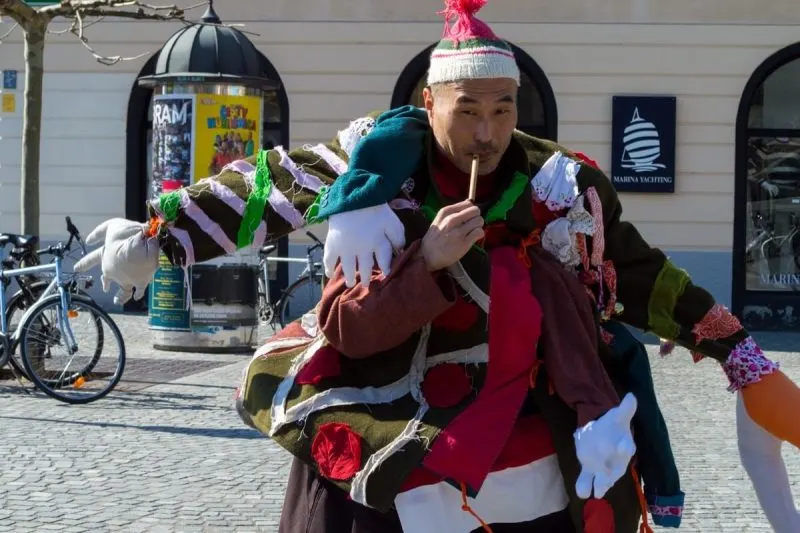 Street Performer at Ljubljana
