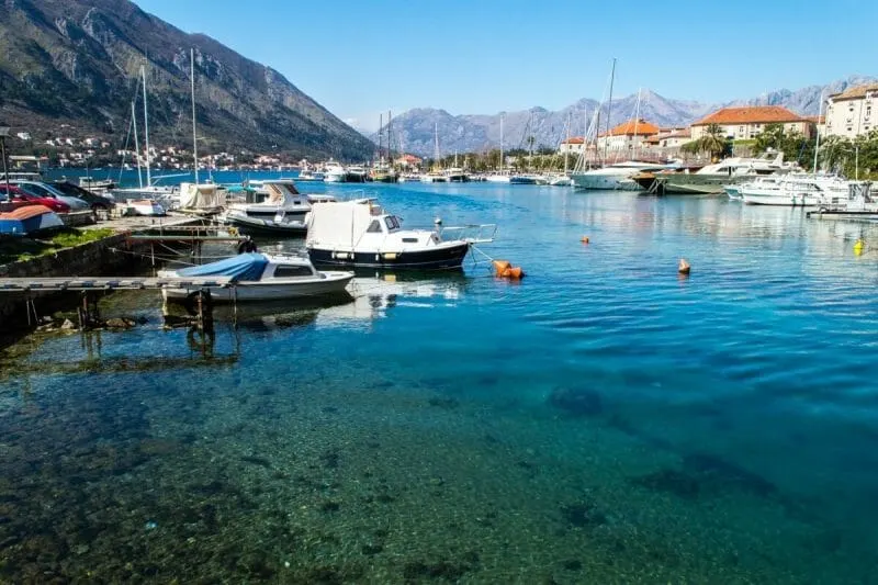 The Fjord Bay of Kotor