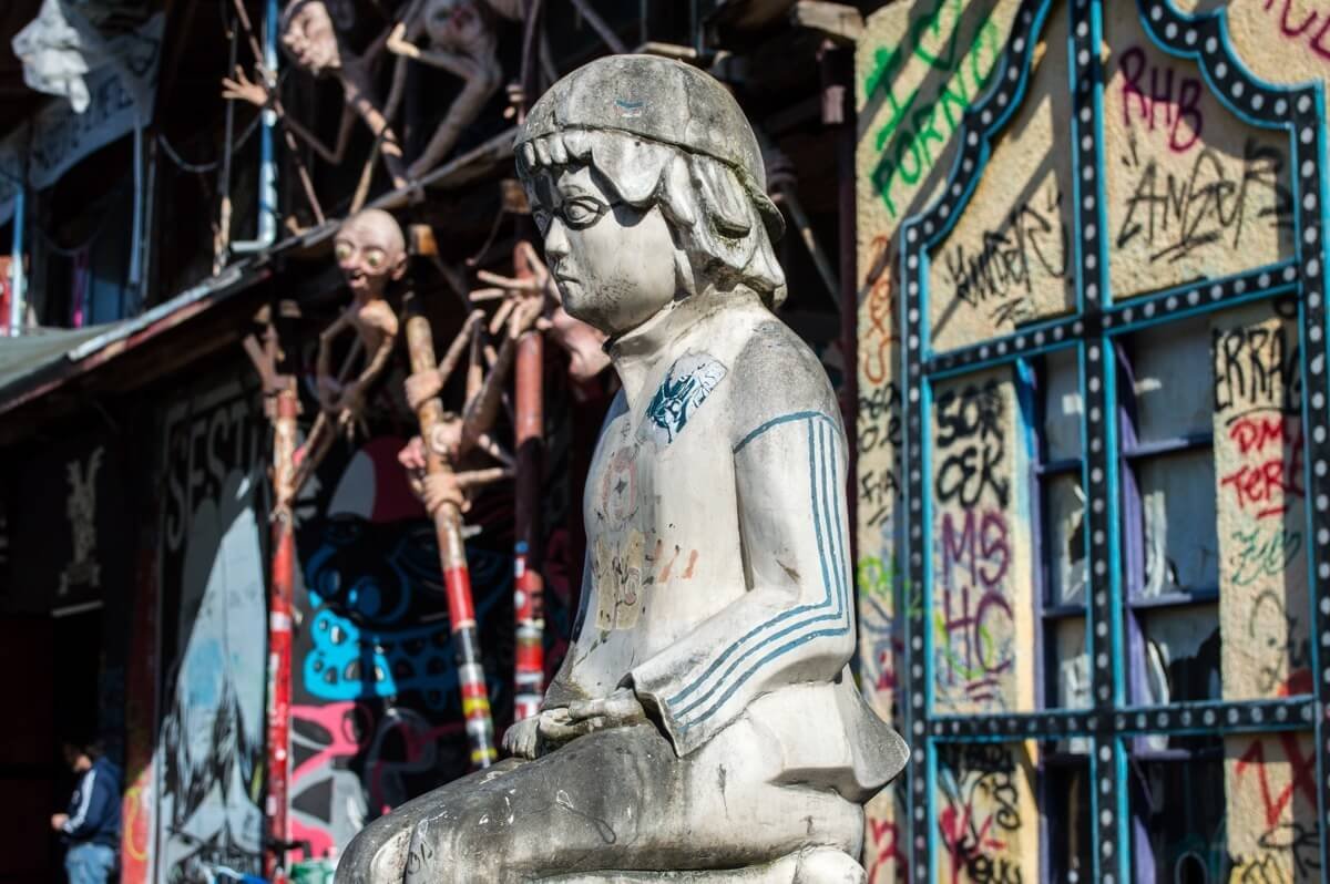 The Metelkova Neighboorhood of Ljubljana