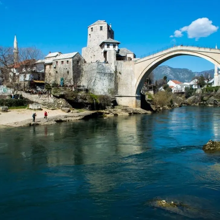 The Mostar Bridge, Bosnia