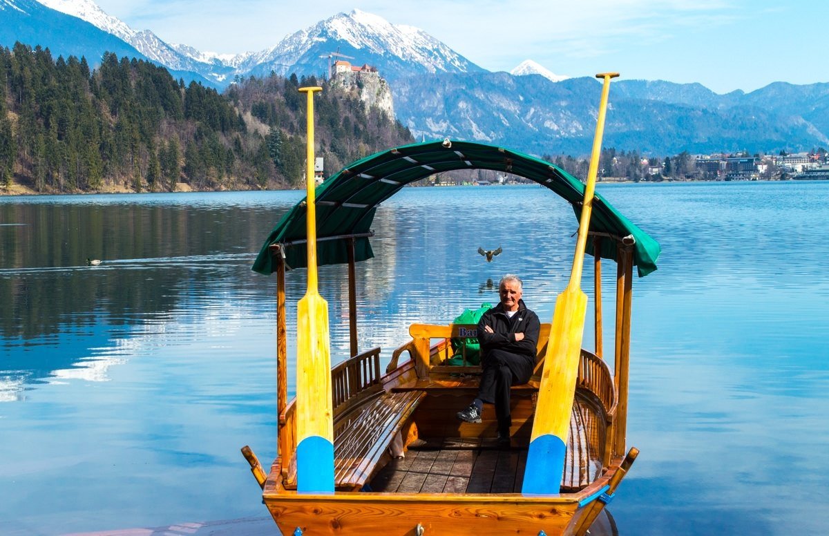 The boats of Lake Bled