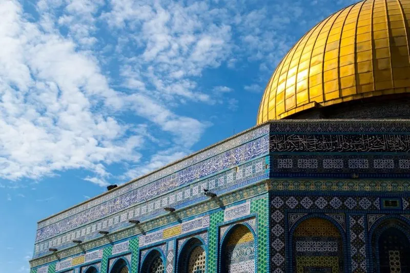 Morning at the Temple Mount, Jerusalem