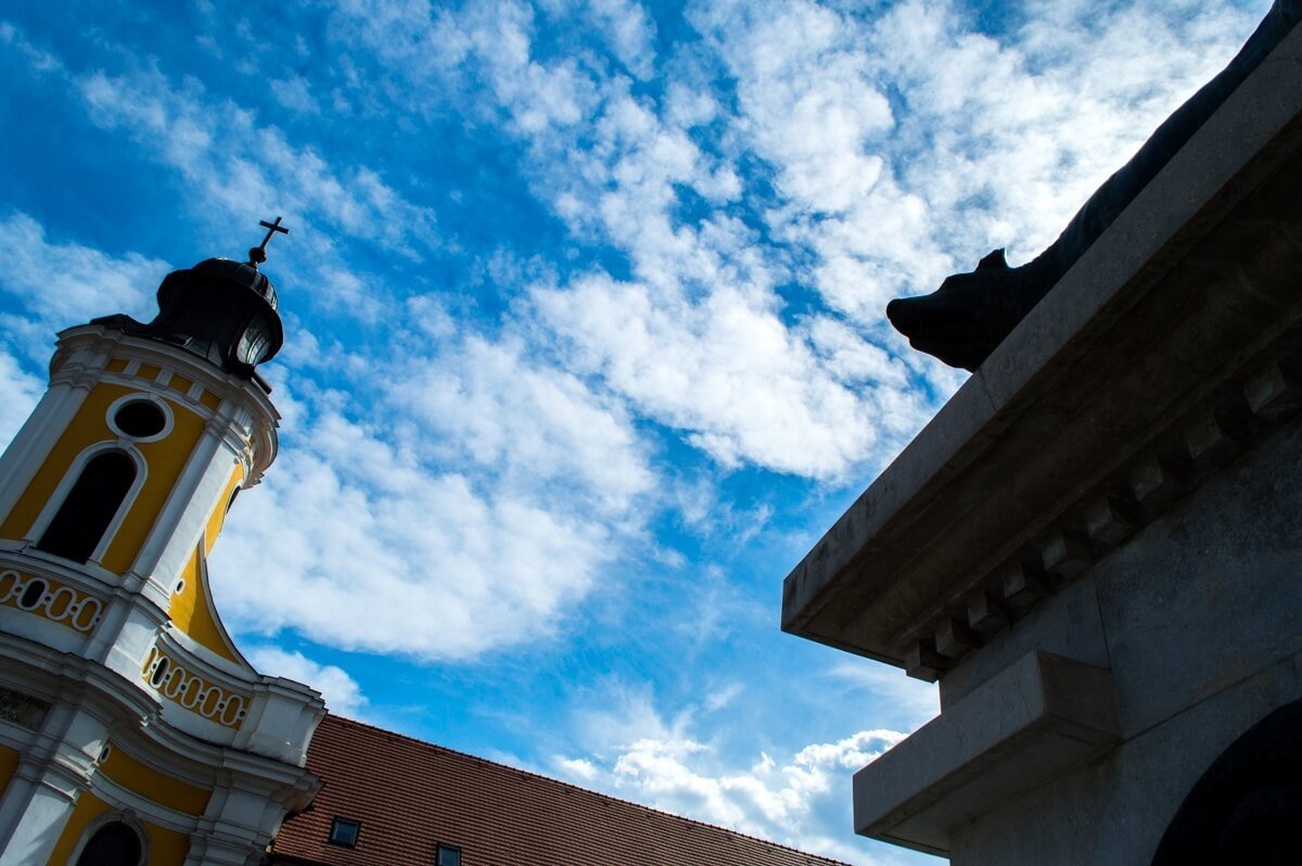The architecture of Cluj Napoca, Transylvania