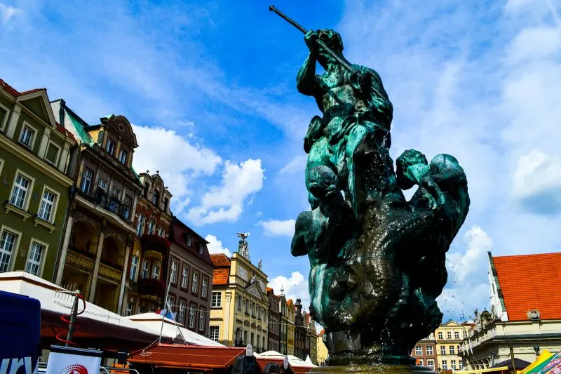 The Old Town of Poznan, Poland