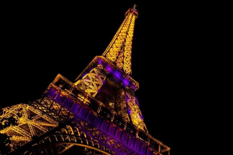 The Eiffel Tower at Night