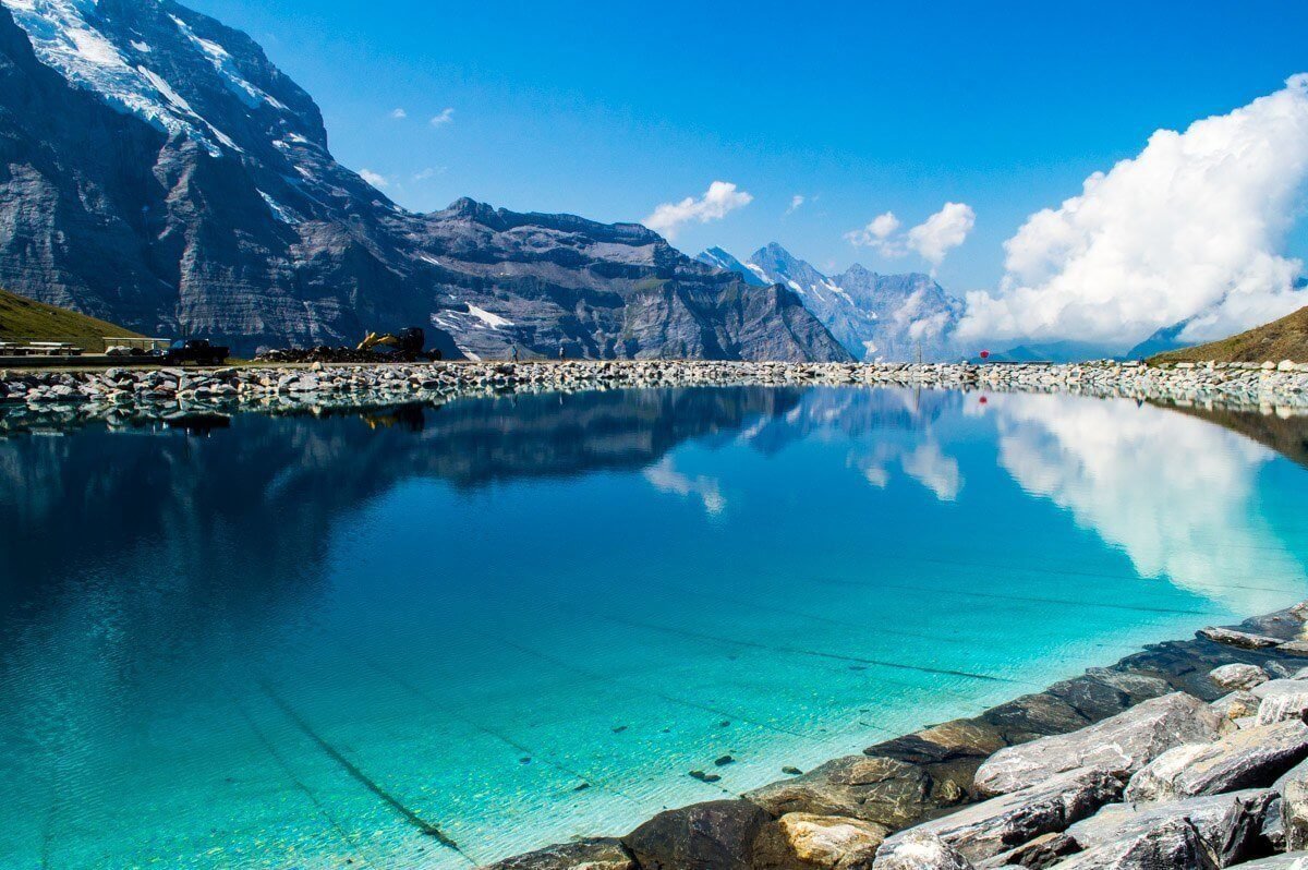 Reflections at Kleine Scheidegg