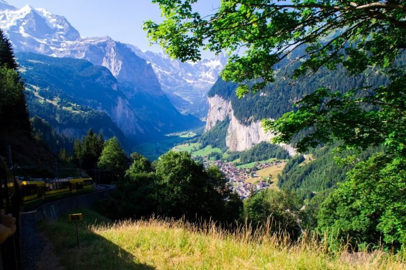 The Valleys of the Jungrau Region of Switzerland