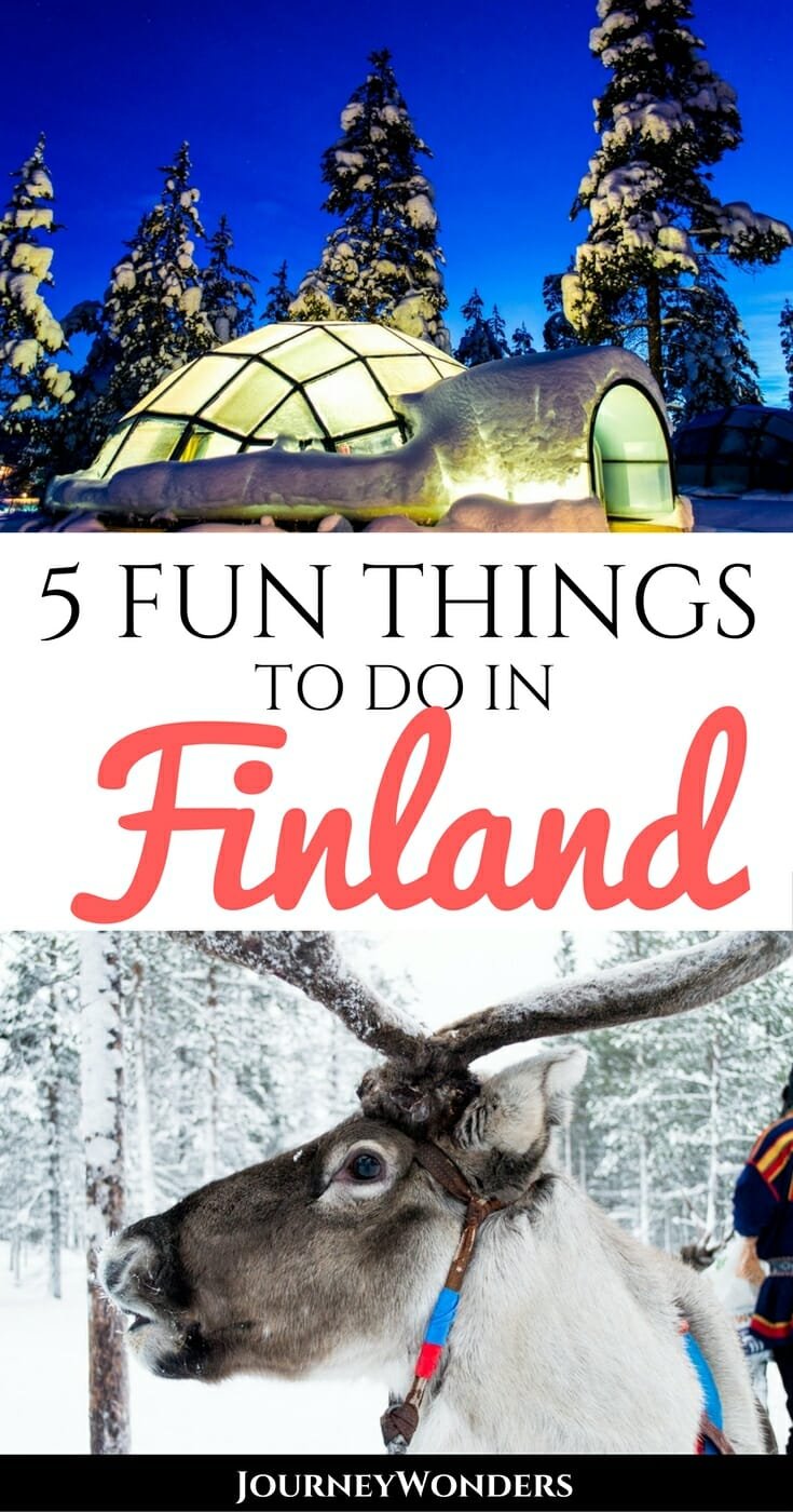 Winter In Finland: From Northern Lights To Ice HotelsThere's no more magical time to travel to Finland than in winter. Beautiful nature, snowy landscapes, Christmas markets, igloos & ice hotels, and of course -- the Northern lights! All the best tips for a winter in Finland via @journeywonders